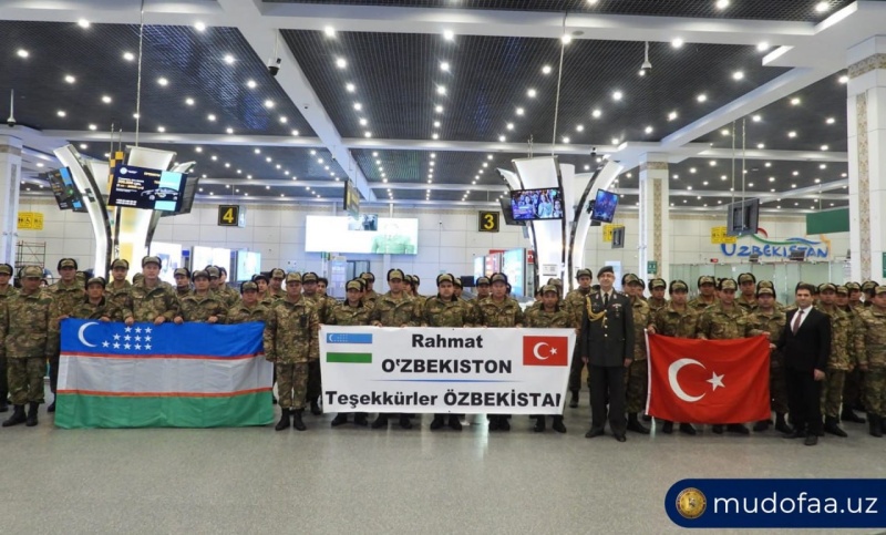 Медицинский отряд Министерства обороны вернулся из Турции