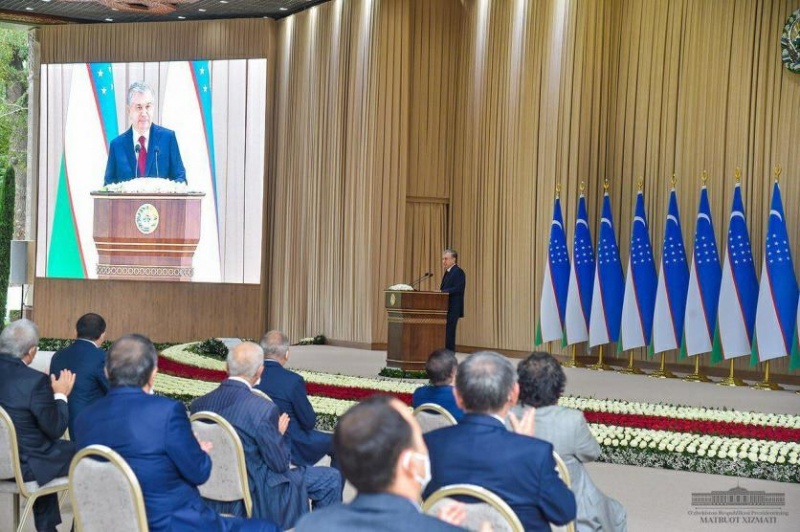 Шавкат Мирзиёев, праздничное мероприятие в честь двадцать девятой годовщины Независимости Республики Узбекистан.
