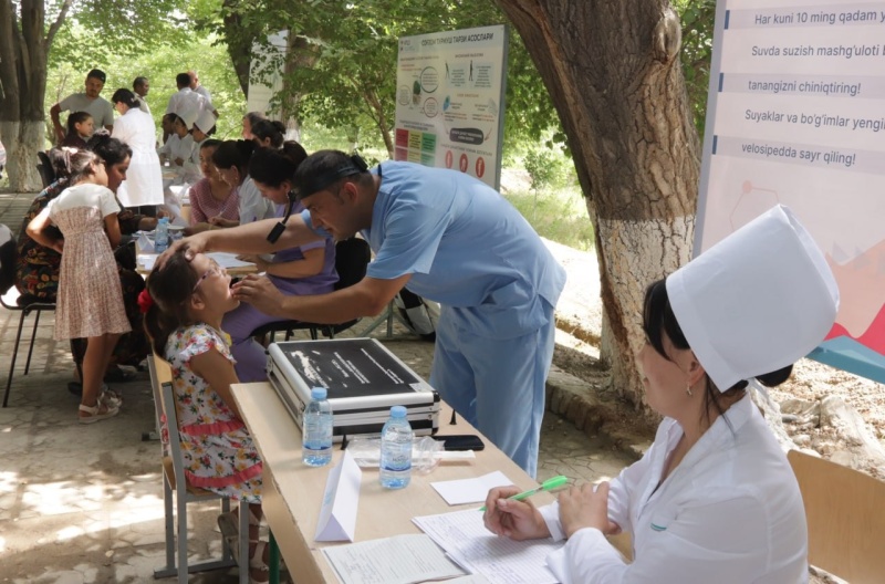 В Узбекистане стартовал месячник здоровья для детей с инвалидностью  