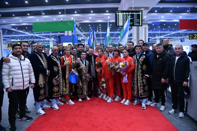 Сильнейшие в Азии. Сборная Узбекистана по боксу вернулась на Родину