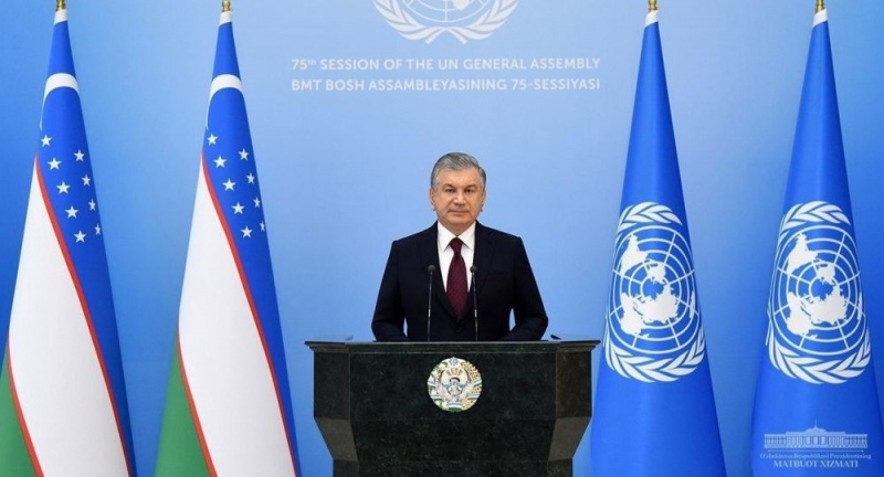 Шавкат Мирзиёев выступил на 75-й сессии Генеральной Ассамблеи ООН. Главное 