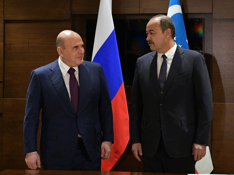 Главы правительств России и Узбекистана встретятся 22 июня