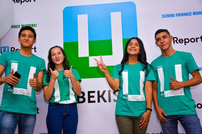 "U-Report" в Узбекистане: место, где мнение молодежи важно