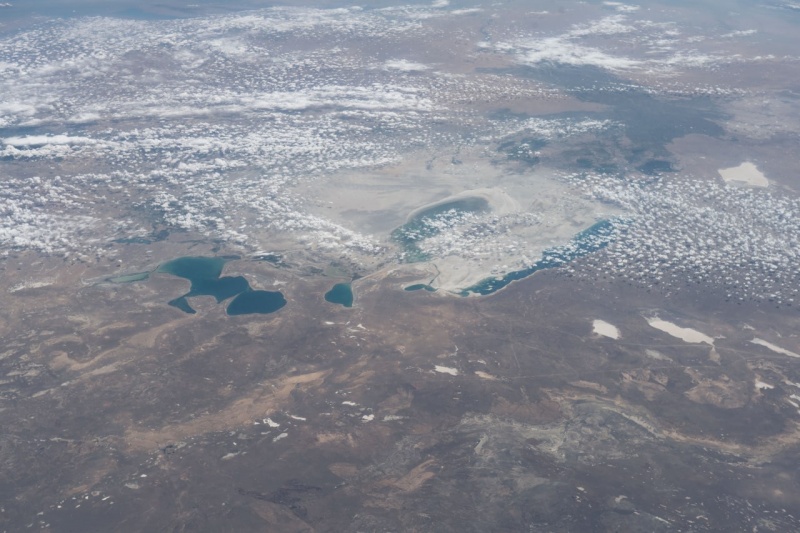 Космонавт МКС сфотографировал Аральское море