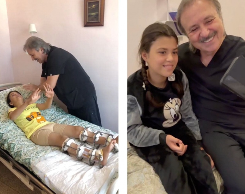 Российский хирург бесплатно поставил на ноги девочку из Узбекистана