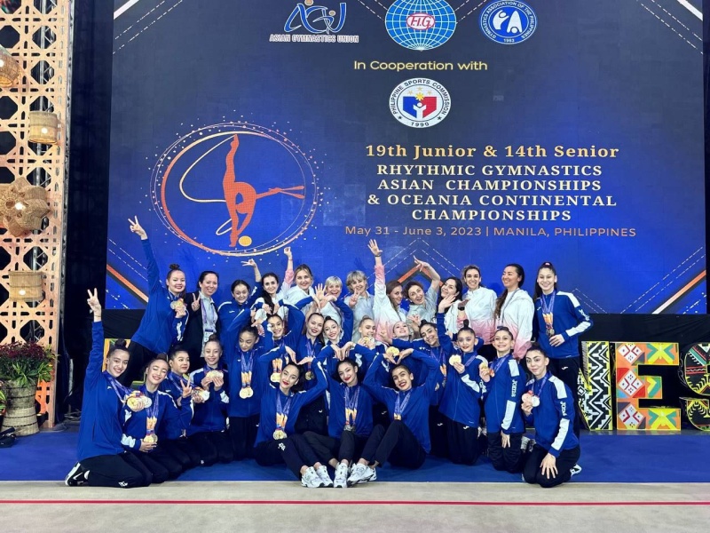Узбекистанские гимнастки стали первыми на чемпионате Азии