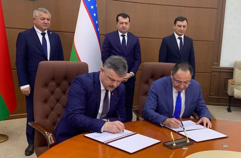 Узбекистан и Беларусь подписали план совместных спортивных мероприятий