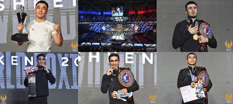 5 чемпионов мира по боксу из Узбекистана. Впервые в истории страны
