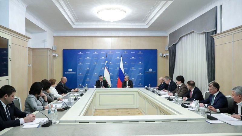 Визит парламентской делегации Узбекистана в Россию. Встреча с Матвиенко и первое заседание Межпарламентской комиссии