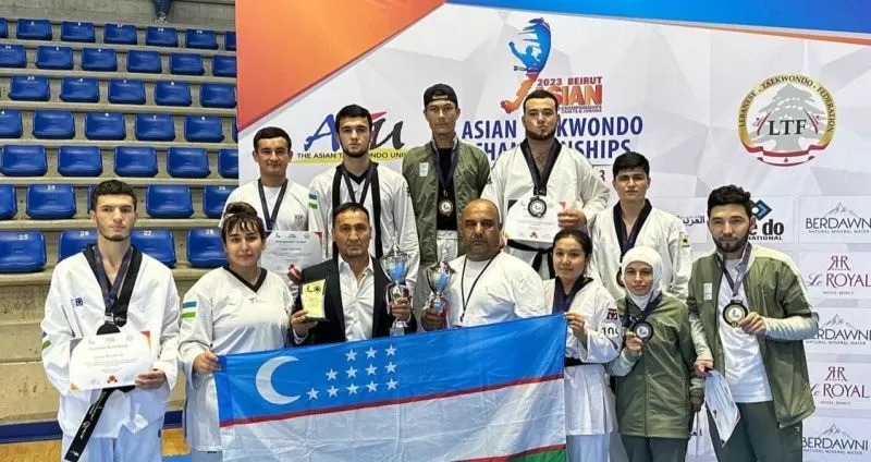 Паратаэквондисты Узбекистана завоевали 11 медалей на чемпионате Азии