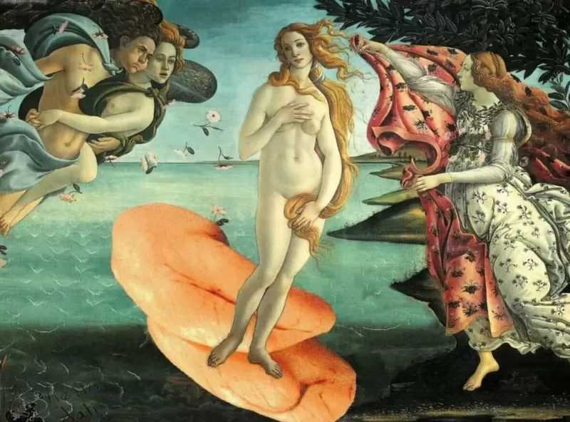 Человеческий фактор или привитие культуры: телеканал Aqlvoy показал в эфире картину "Рождение Венеры"