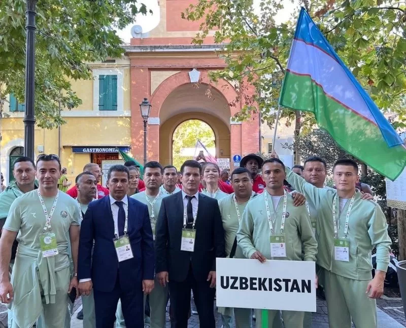 Узбекская сборная — лучшая в рукопашном бою на играх в Италии
